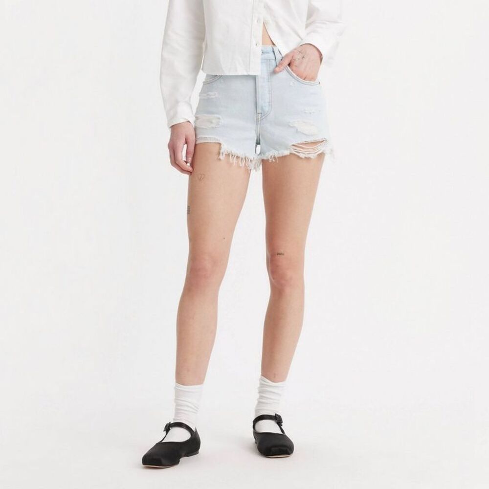 Open Box - Levi's - Women's 501 Original Shorts - Find Time 26 Find Time